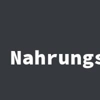 Nahrungsergänzungsmittel