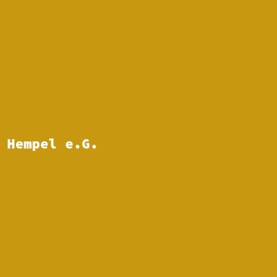 Hersteller: Hempel e.G.