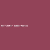 Herrlicher Gummi-Mantel