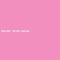 Enormer Seide-Laptop