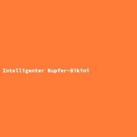 Intelligenter Kupfer-Bikini