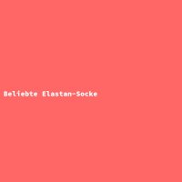 Beliebte Elastan-Socke