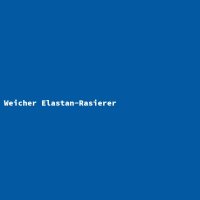 Weicher Elastan-Rasierer
